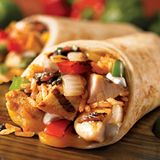 チキンブリトー